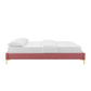 Modway Colette King Performance Velvet Platform Bed FredCo