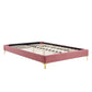 Modway Colette King Performance Velvet Platform Bed FredCo