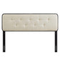 Modway Collins Tufted Full Fabric and Wood Headboard FredCo