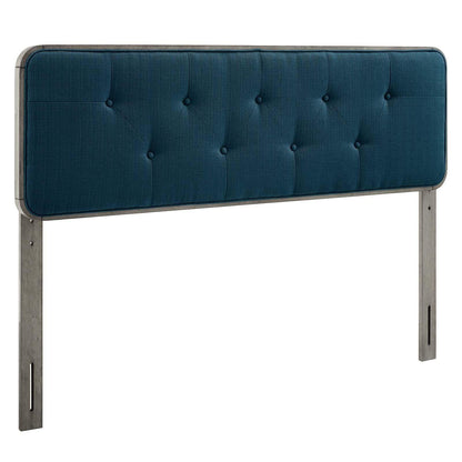 Modway Collins Tufted Twin Fabric and Wood Headboard FredCo