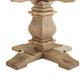 Modway Column 47" Round Pine Wood Dining Table FredCo