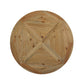 Modway Column 47" Round Pine Wood Dining Table FredCo