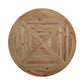 Modway Column 59" Round Pine Wood Dining Table FredCo