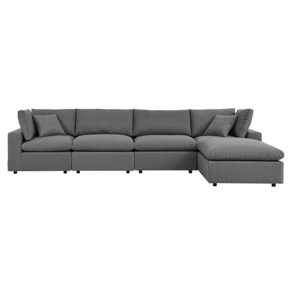 Modway Commix 5-Piece Outdoor Patio Sectional Sofa FredCo