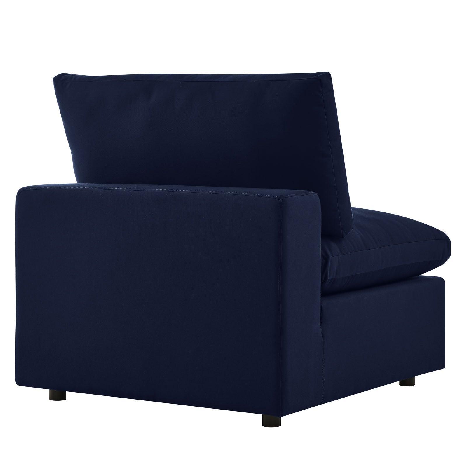 Modway Commix 5-Piece Sunbrella® Outdoor Patio Sectional Sofa FredCo