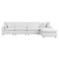 Modway Commix 5-Piece Sunbrella® Outdoor Patio Sectional Sofa FredCo