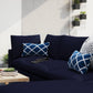 Modway Commix 5-Piece Sunbrella® Outdoor Patio Sectional Sofa FredCo
