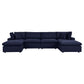 Modway Commix 6-Piece Outdoor Patio Sectional Sofa FredCo