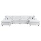 Modway Commix 6-Piece Sunbrella® Outdoor Patio Sectional Sofa FredCo