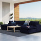 Modway Commix 6-Piece Sunbrella® Outdoor Patio Sectional Sofa FredCo
