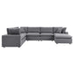 Modway Commix 7-Piece Sunbrella® Outdoor Patio Sectional Sofa FredCo