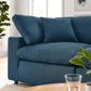 Modway Commix Down Filled Overstuffed 2 Piece Sectional Sofa Set FredCo