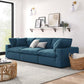Modway Commix Down Filled Overstuffed 3 Piece Sectional Sofa Set FredCo