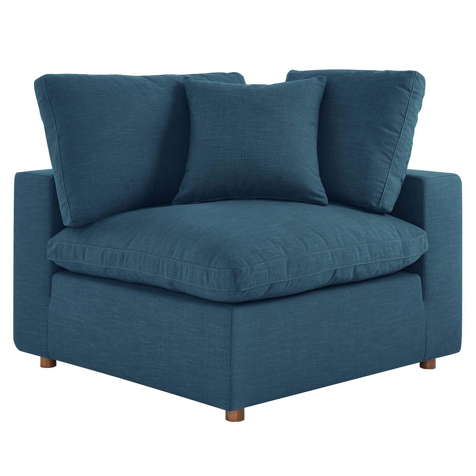 Modway Commix Down Filled Overstuffed 4 Piece Sectional Sofa Set, EEI-3357 FredCo