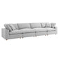 Modway Commix Down Filled Overstuffed 4 Piece Sectional Sofa Set, EEI-3357 FredCo