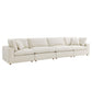 Modway Commix Down Filled Overstuffed 4 Piece Sectional Sofa Set, EEI-3357 FredCo