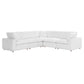 Modway Commix Down Filled Overstuffed 5 Piece 5-Piece Sectional Sofa FredCo