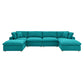 Modway Commix Down Filled Overstuffed 6-Piece Sectional Sofa FredCo