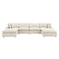 Modway Commix Down Filled Overstuffed 6-Piece Sectional Sofa FredCo