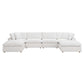Modway Commix Down Filled Overstuffed 6-Piece Sectional Sofa FredCo