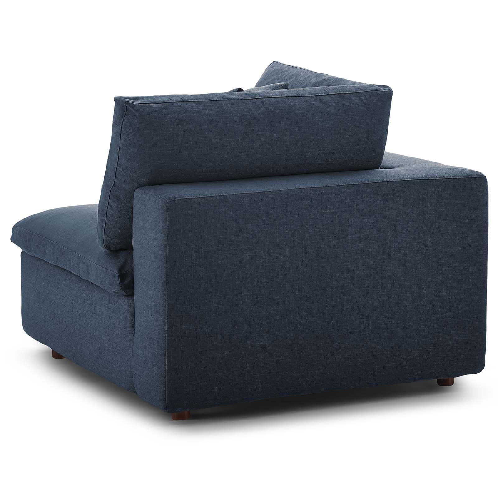 Modway Commix Down Filled Overstuffed 6 Piece Sectional Sofa Set FredCo