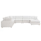 Modway Commix Down Filled Overstuffed 7-Piece Sectional Sofa FredCo