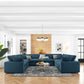 Modway Commix Down Filled Overstuffed 8-Piece Sectional Sofa FredCo