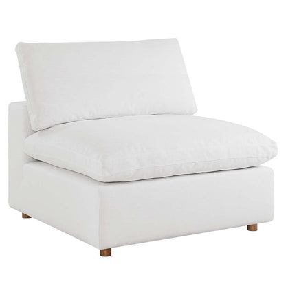 Modway Commix Down Filled Overstuffed Armless Chair FredCo