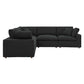 Modway Commix Down Filled Overstuffed Boucle 5-Piece Sectional Sofa FredCo