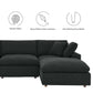 Modway Commix Down Filled Overstuffed Boucle 7-Piece Sectional Sofa FredCo