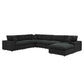 Modway Commix Down Filled Overstuffed Boucle 7-Piece Sectional Sofa FredCo