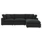 Modway Commix Down Filled Overstuffed Boucle Fabric 4-Piece Sectional Sofa FredCo