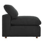 Modway Commix Down Filled Overstuffed Boucle Fabric Armless Chair FredCo