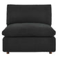 Modway Commix Down Filled Overstuffed Boucle Fabric Armless Chair FredCo