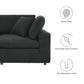 Modway Commix Down Filled Overstuffed Boucle Fabric Loveseat FredCo
