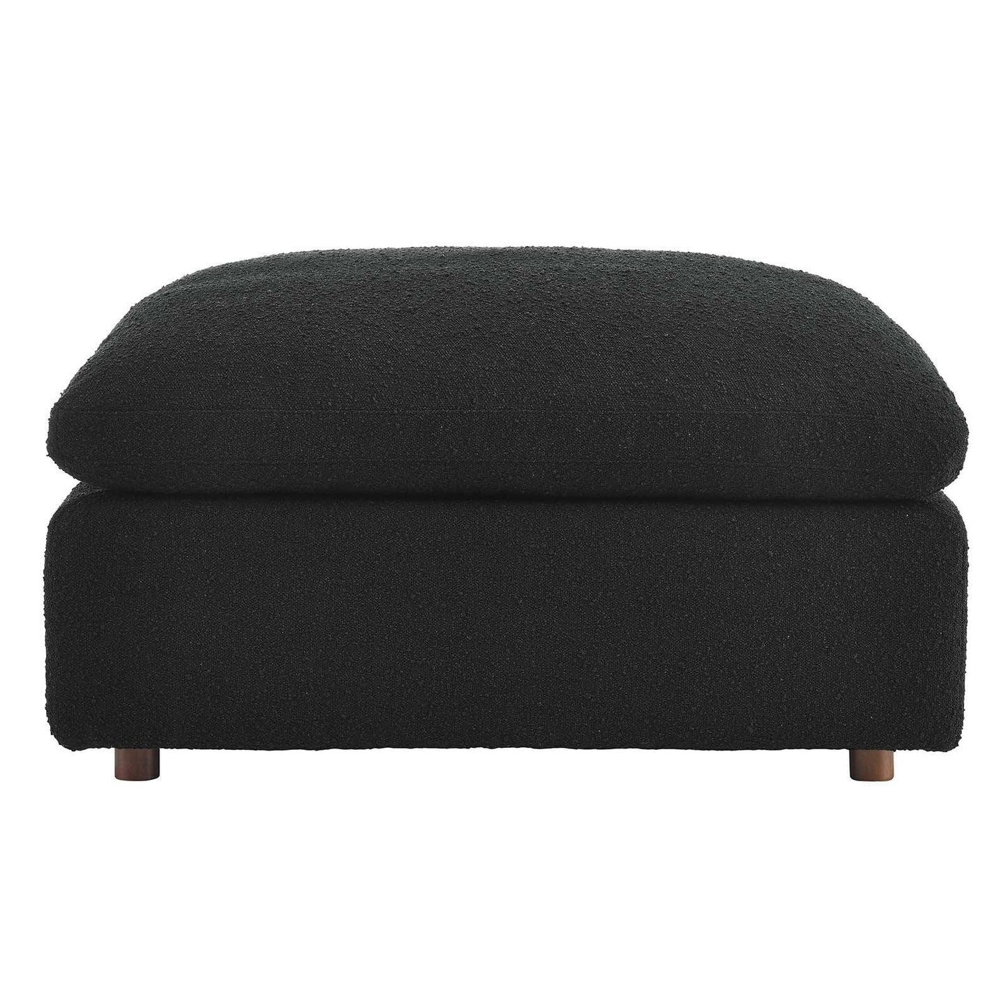 Modway Commix Down Filled Overstuffed Boucle Fabric Ottoman FredCo