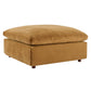 Modway Commix Down Filled Overstuffed Performance Velvet 4-Piece Sectional Sofa FredCo