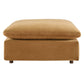 Modway Commix Down Filled Overstuffed Performance Velvet 4-Piece Sectional Sofa FredCo