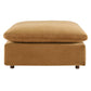 Modway Commix Down Filled Overstuffed Performance Velvet 7-Piece Sectional Sofa FredCo