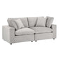 Modway Commix Down Filled Overstuffed Performance Velvet Loveseat FredCo