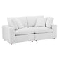 Modway Commix Down Filled Overstuffed Performance Velvet Loveseat FredCo