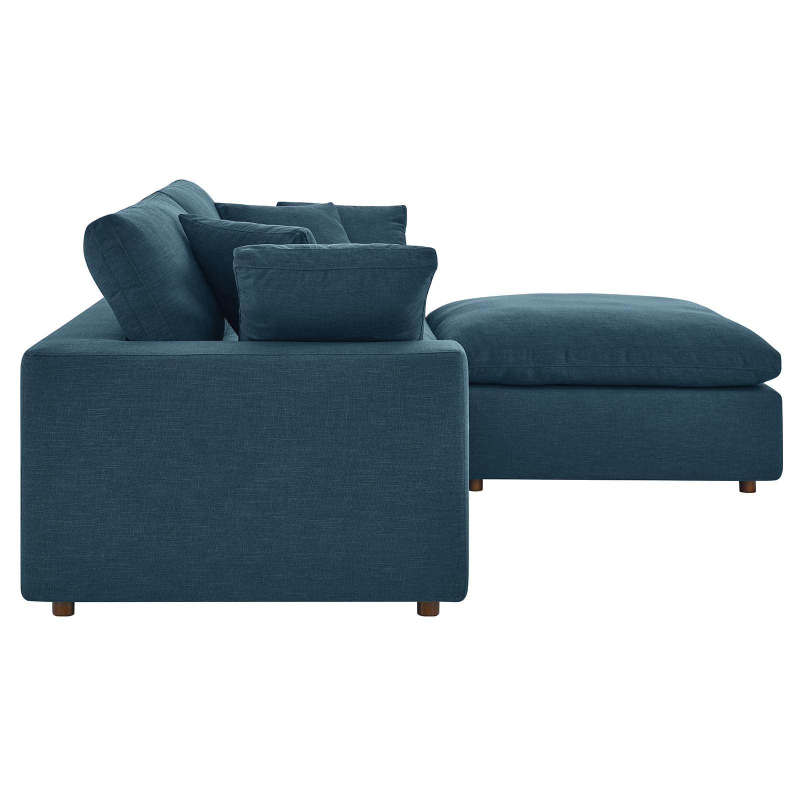 Modway Commix Down Filled Overstuffed Sectional Sofa FredCo