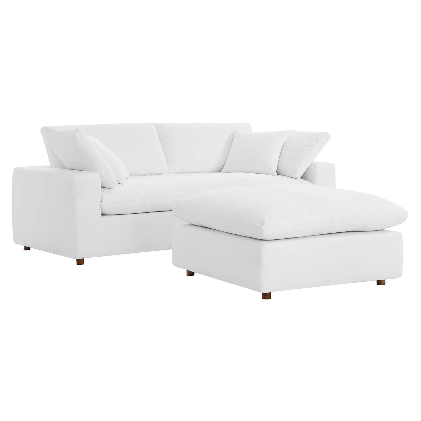 Modway Commix Down Filled Overstuffed Sectional Sofa FredCo