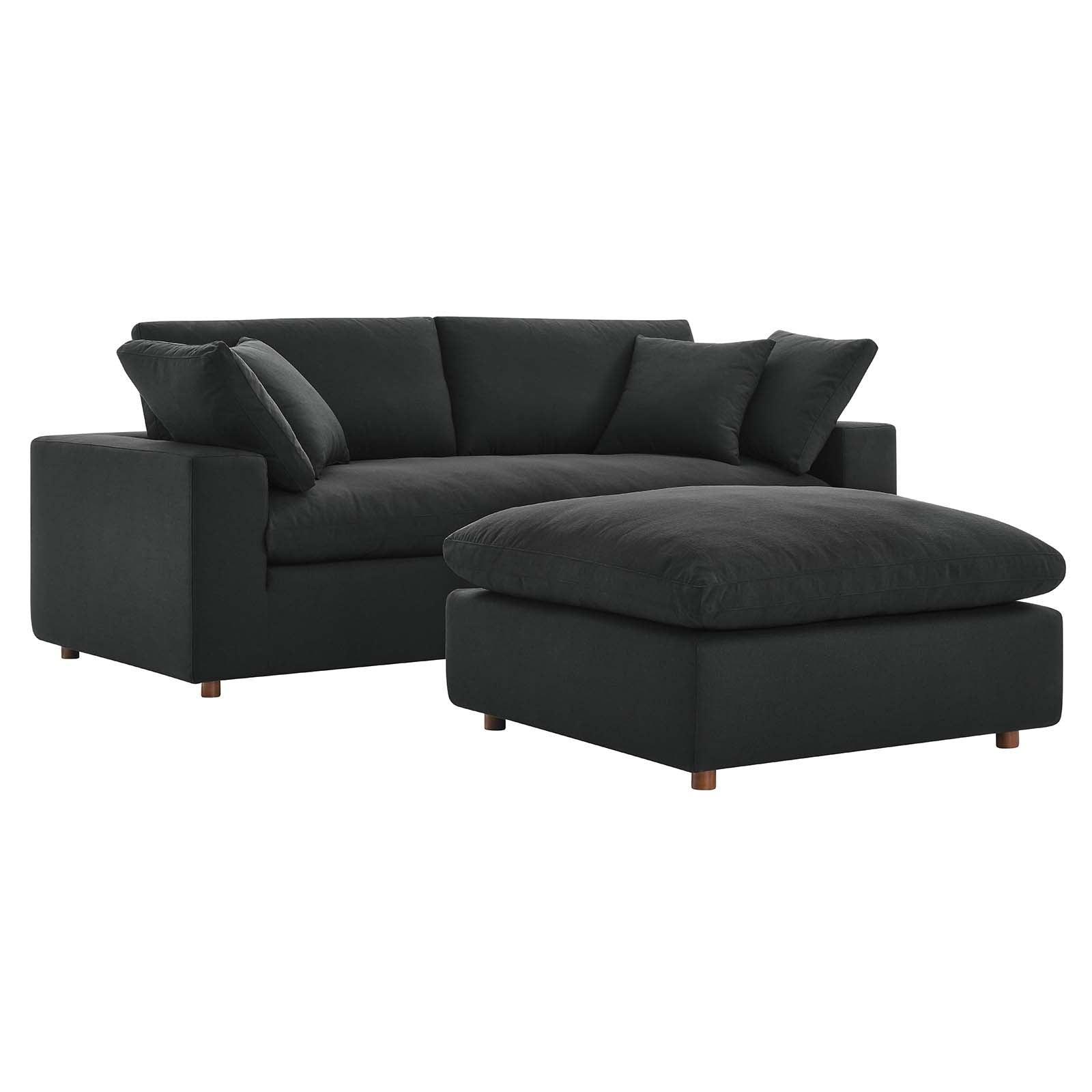 Modway Commix Down Filled Overstuffed Sectional Sofa FredCo