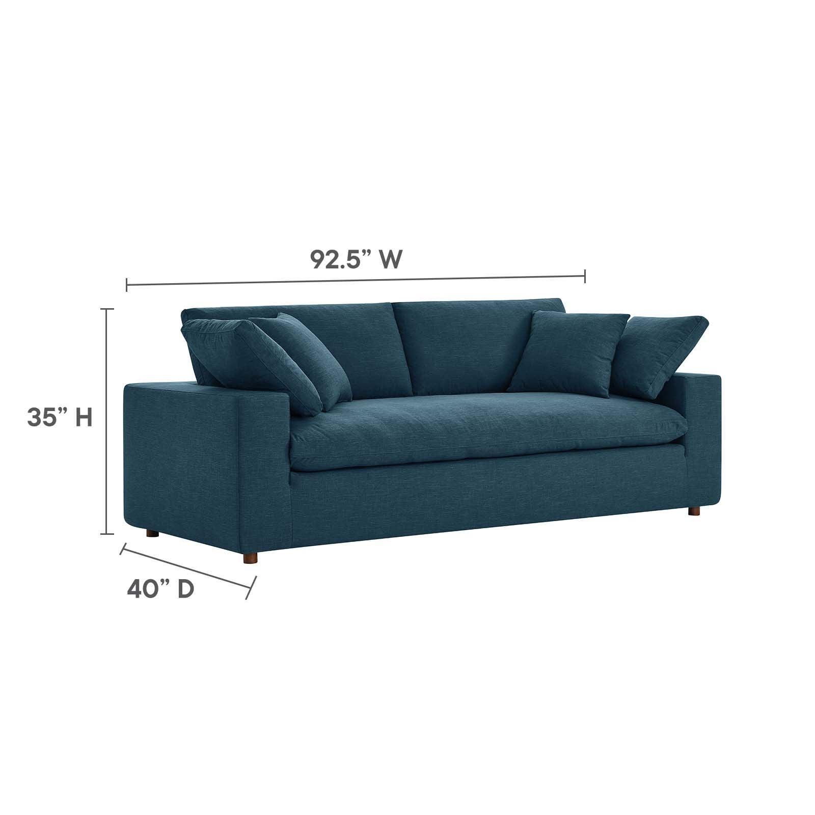 Modway Commix Down Filled Overstuffed Sectional Sofa FredCo