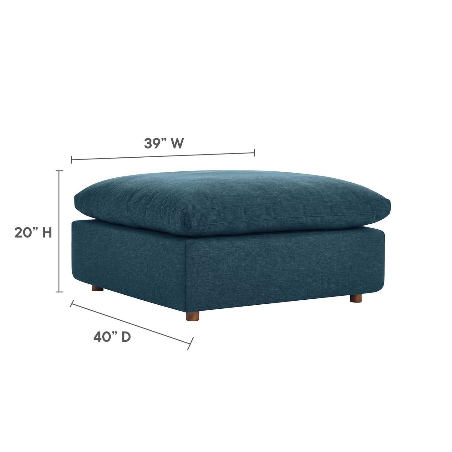 Modway Commix Down Filled Overstuffed Sectional Sofa FredCo