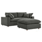Modway Commix Down Filled Overstuffed Sectional Sofa FredCo