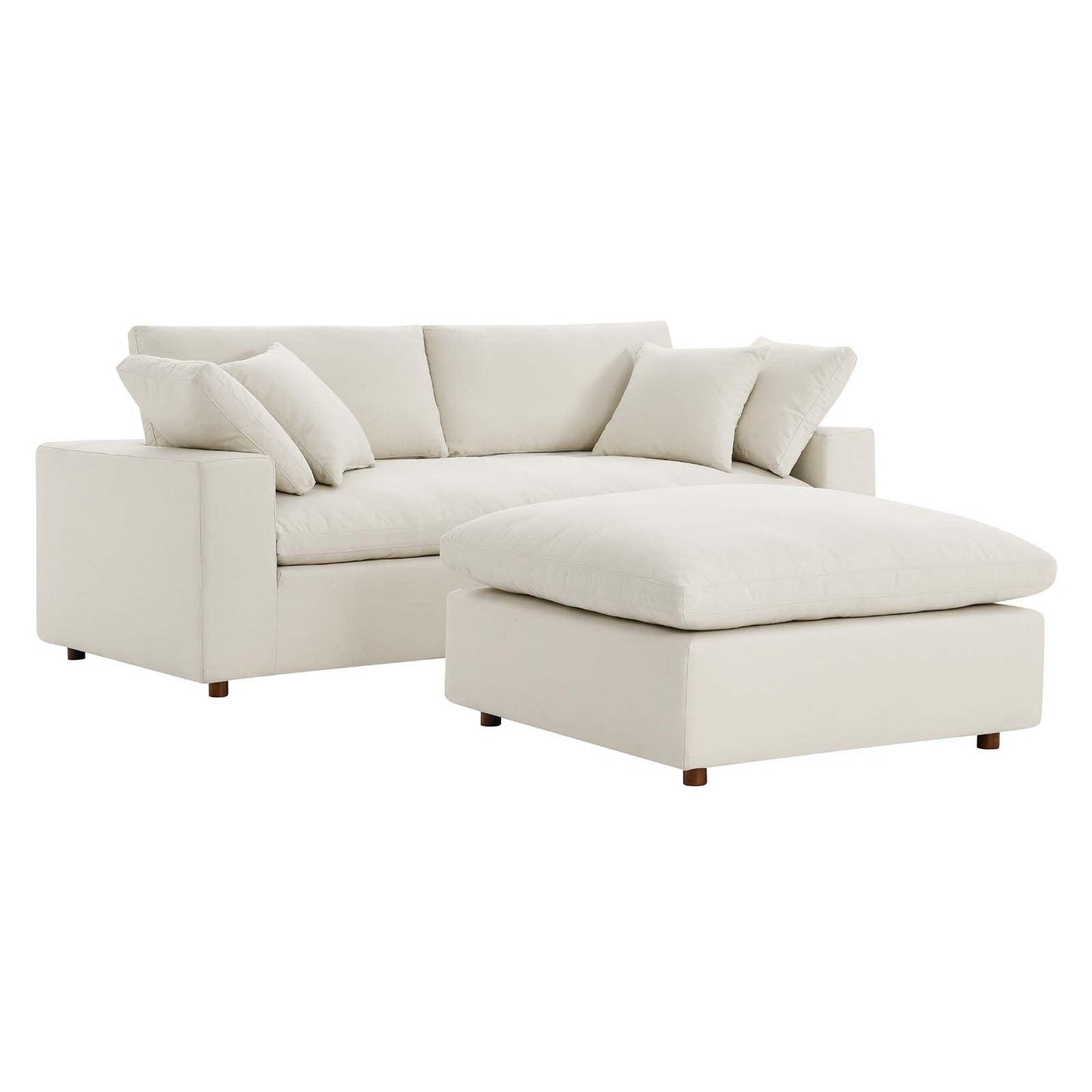 Modway Commix Down Filled Overstuffed Sectional Sofa FredCo