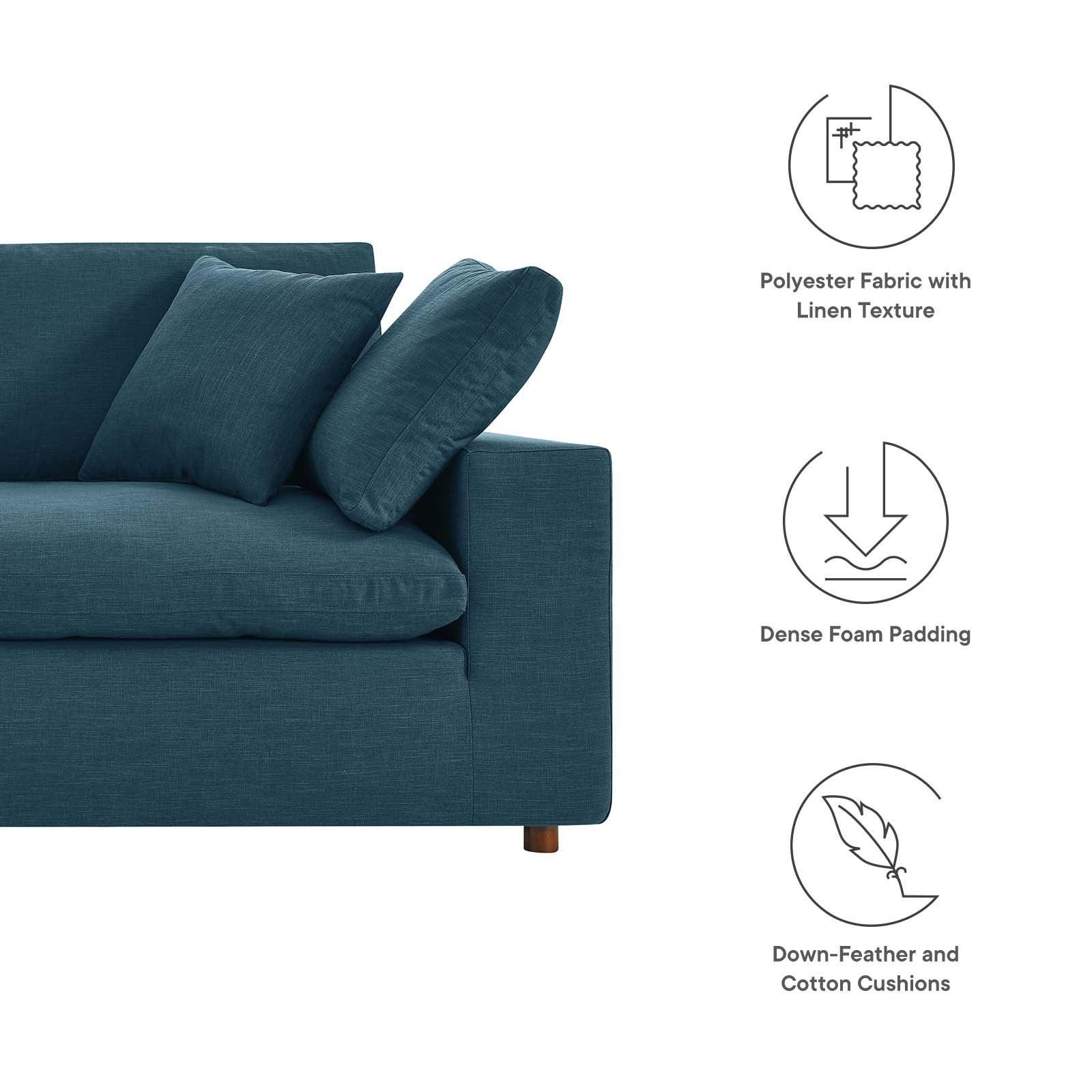 Modway Commix Down Filled Overstuffed Sofa FredCo