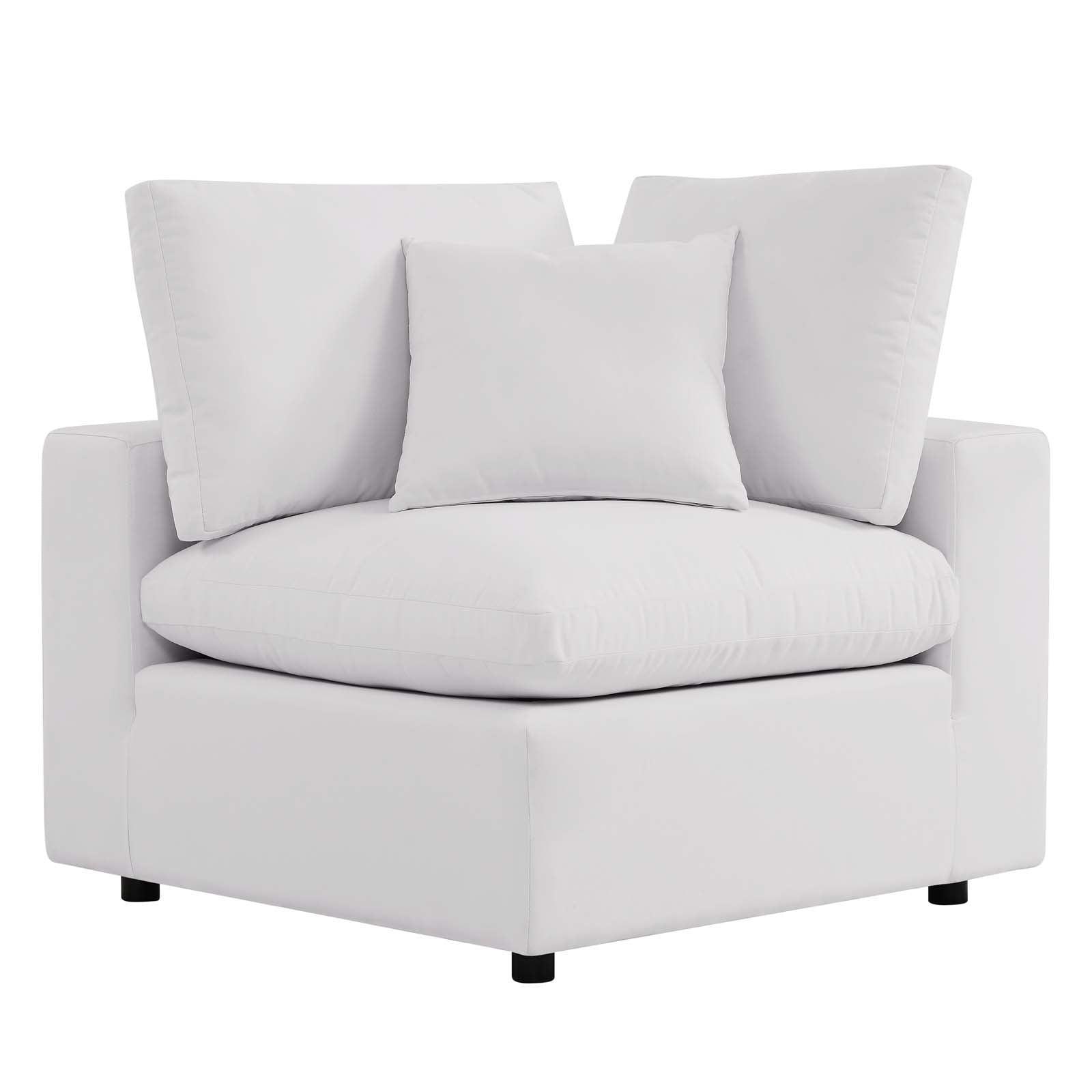 Modway Commix Overstuffed Outdoor Patio Corner Chair FredCo
